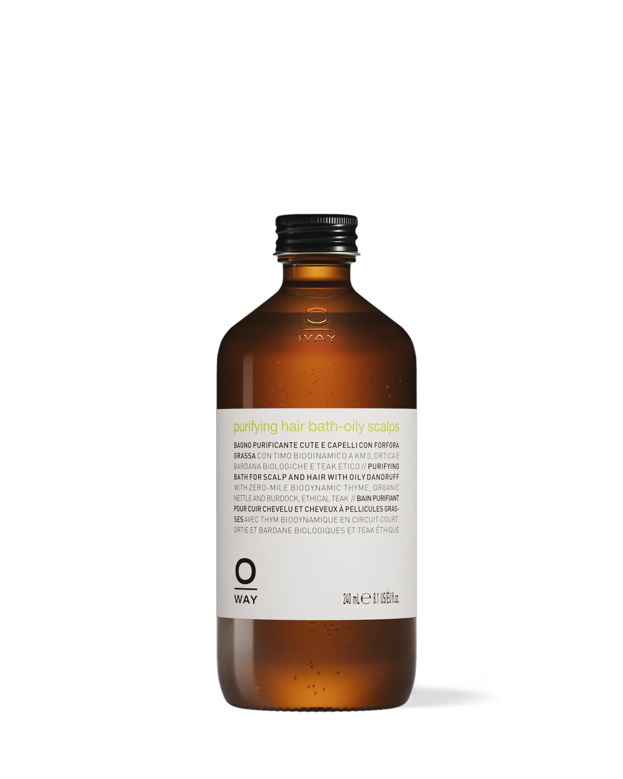 OWAY Purifying Hair Bath - Oily Scalps 240ml