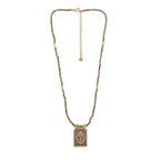 Collier Amalia pendentif plaque coeur
