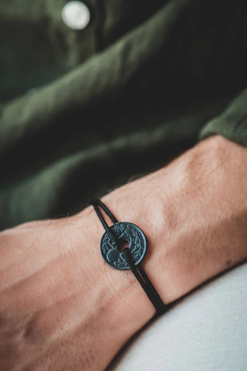 LE SOU FRANCAIS Bracelet Le Charbon