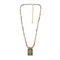 Collier Amalia pendentif plaque coeur