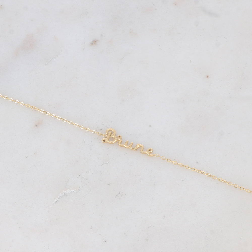 Bracelet "Brune" - Doré