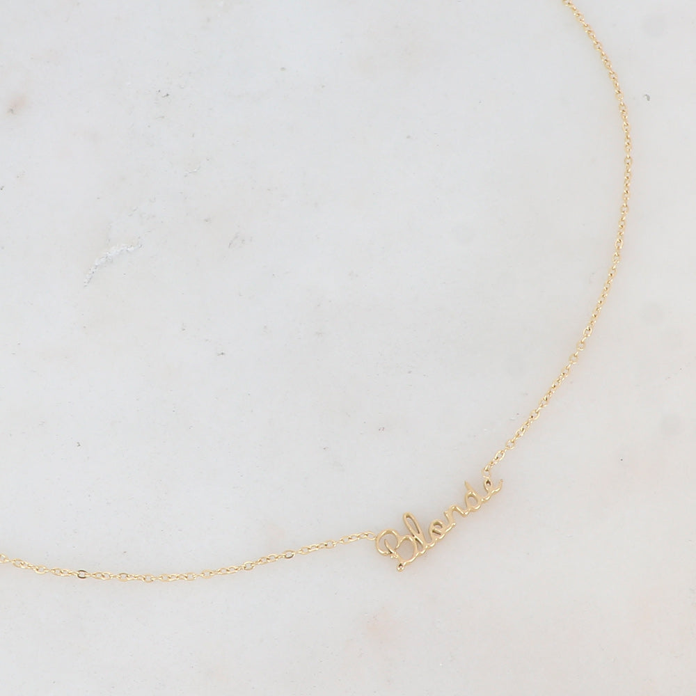 Collier "Blonde"