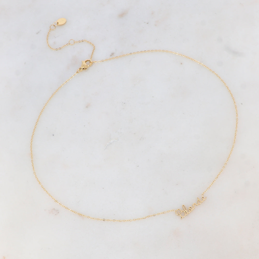 Collier "Blonde"