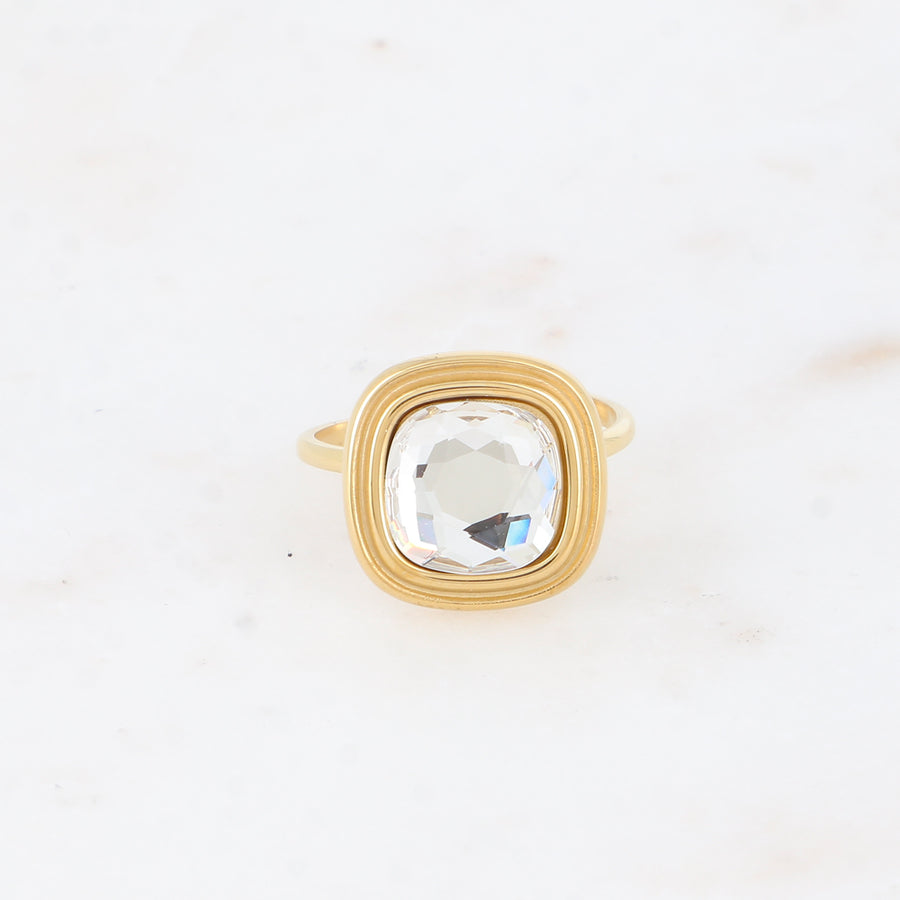 Bague - cristaux 10mm