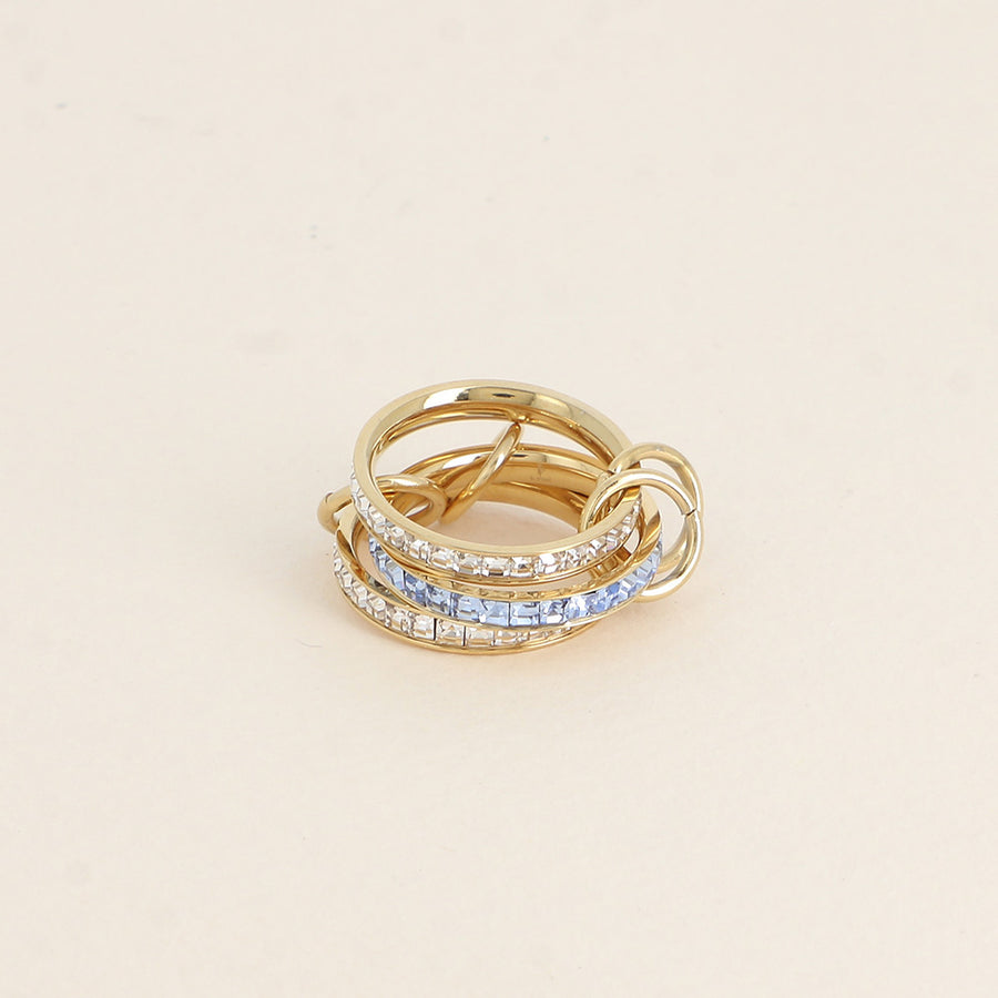 Bague Lunéa Bleu Ciel