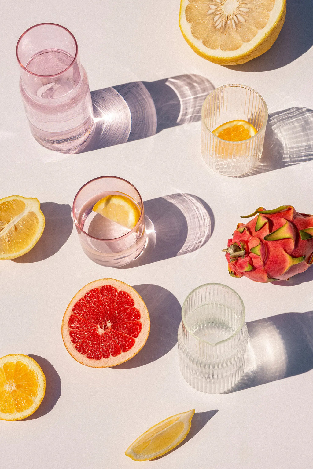 Carafe cannelée Clear GRY MATTR by Joe Mimran