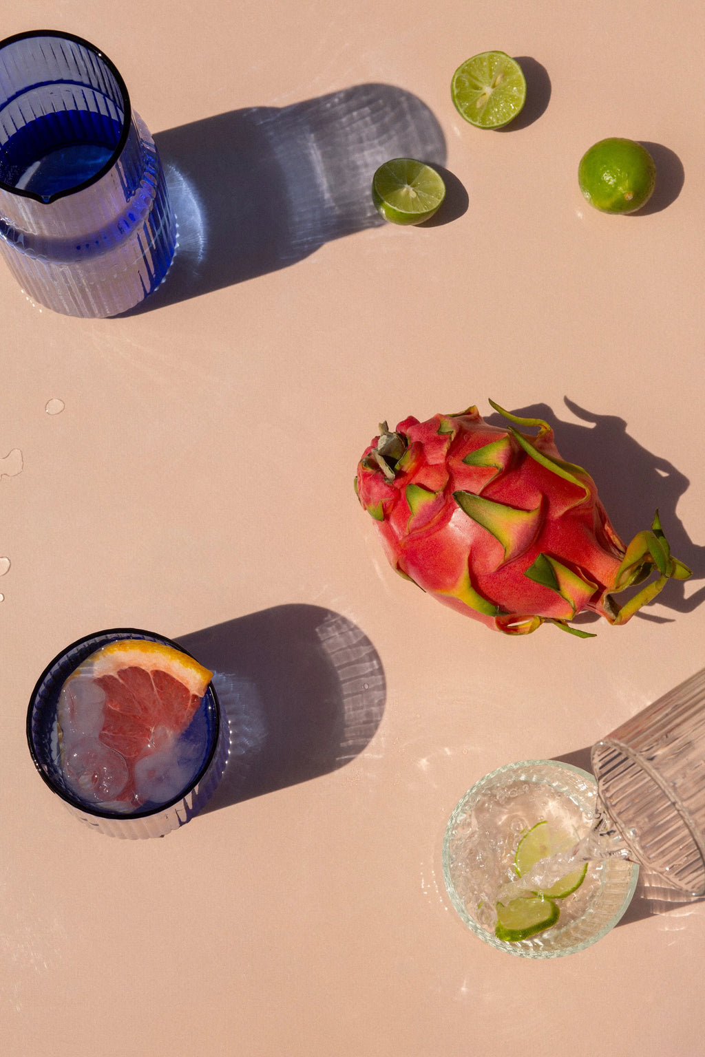 Carafe cannelée Pool GRY MATTR by Joe Mimran