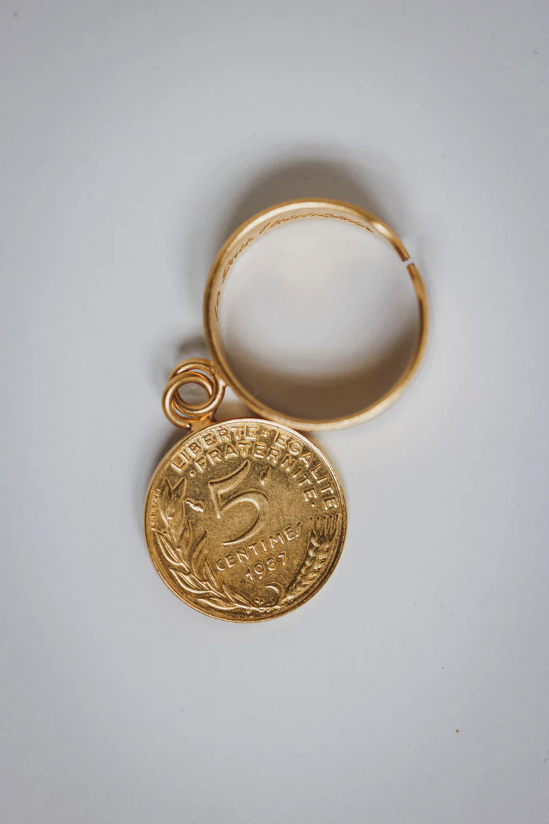 Le Sou Français - Bague - La Danseuse Or