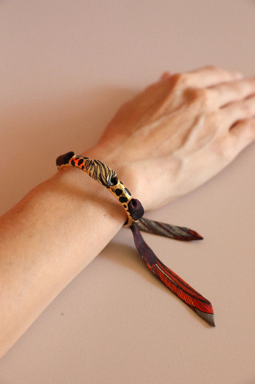Bracelet Léopard or, Automne N°26