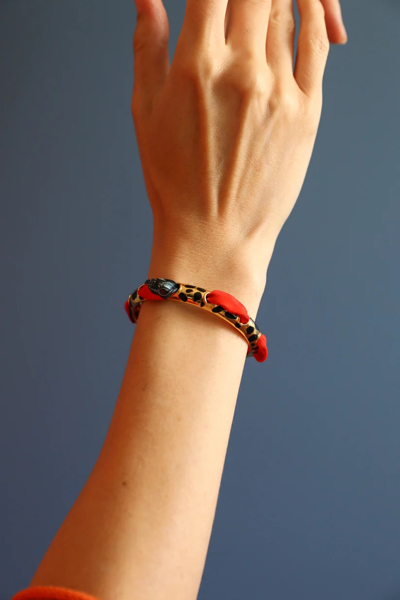 Bracelet Léopard or, Automne N°26