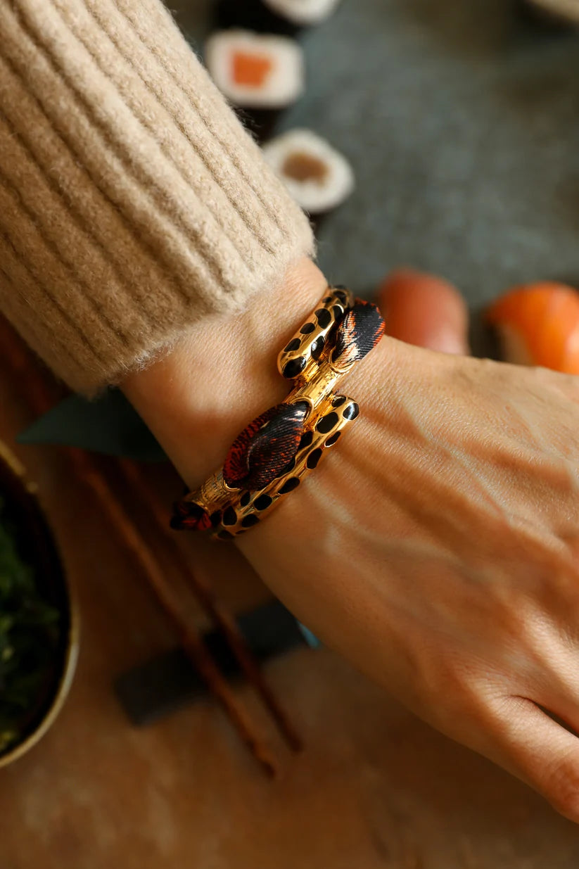 Petite manchette Léopard, Automne N°26