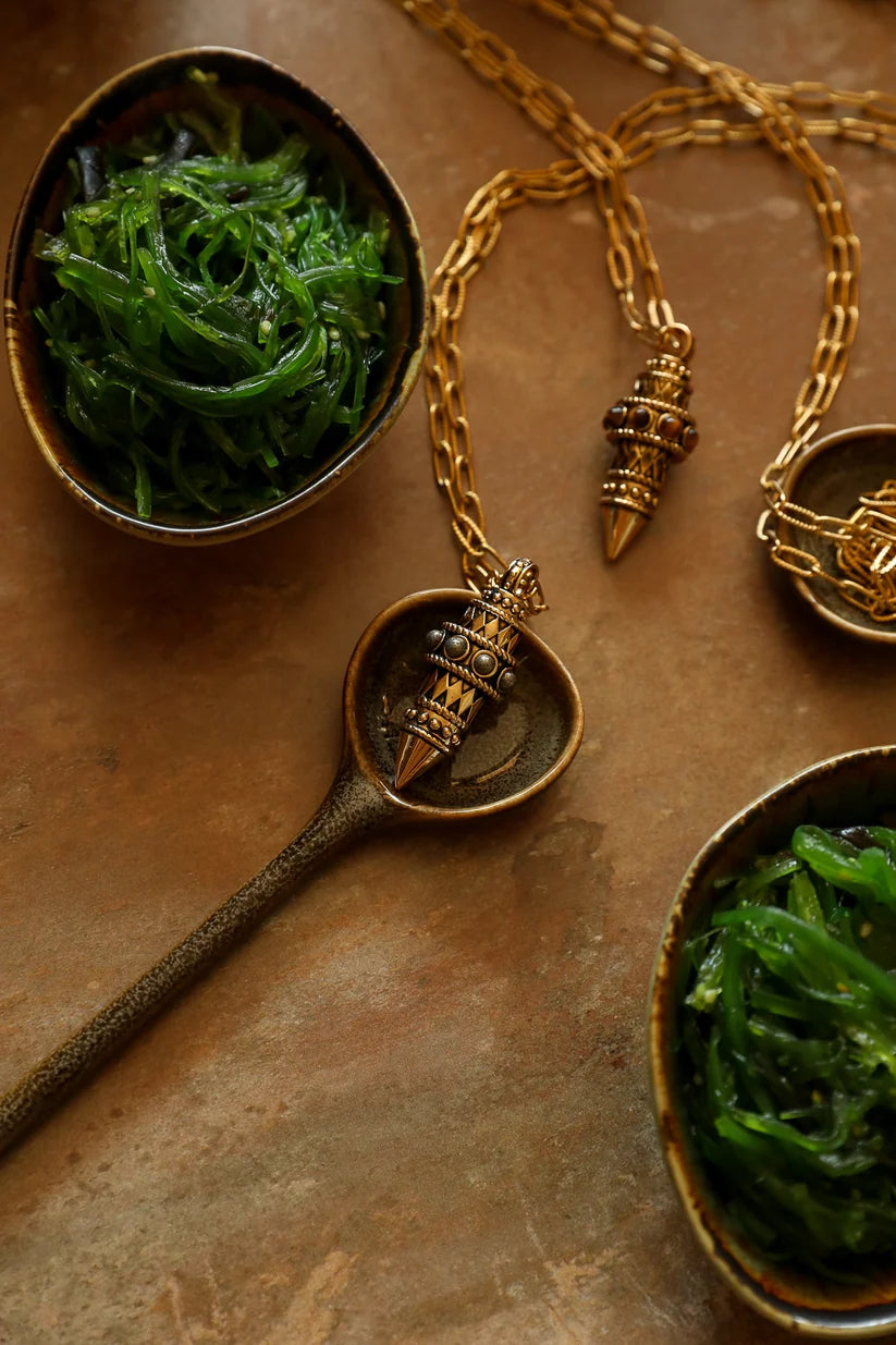 Collier Pendule, incrusté