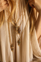 Collier Pendule, incrusté