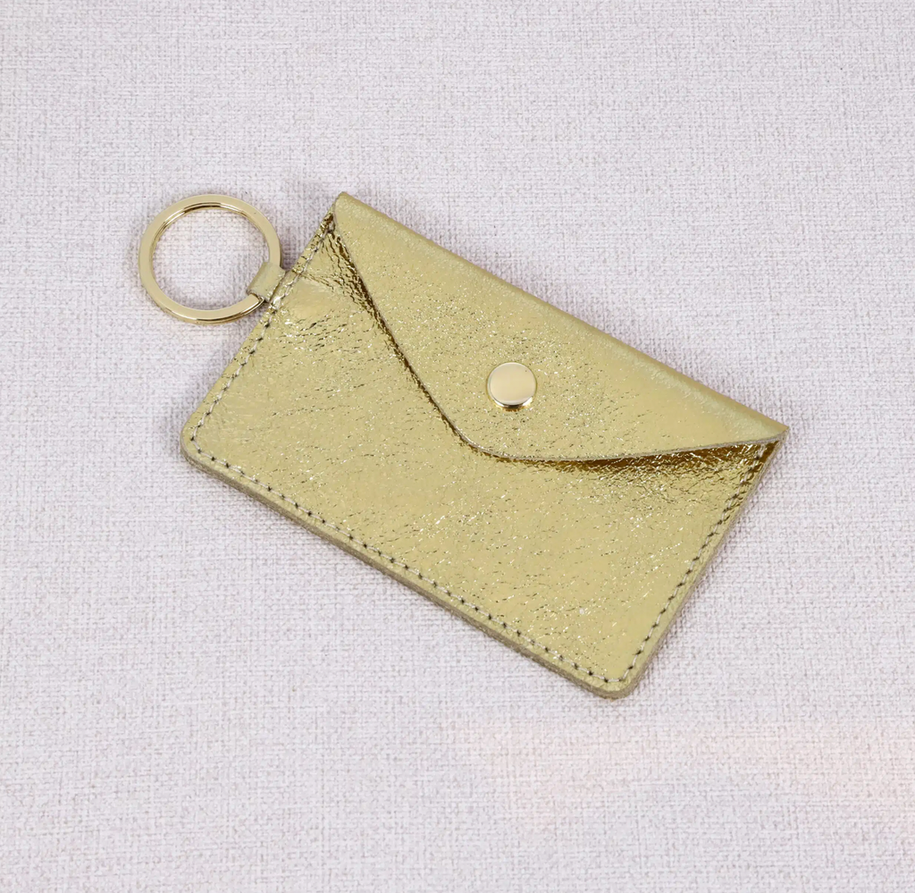 LES CLEIAS Porte-carte Enveloppe en cuir