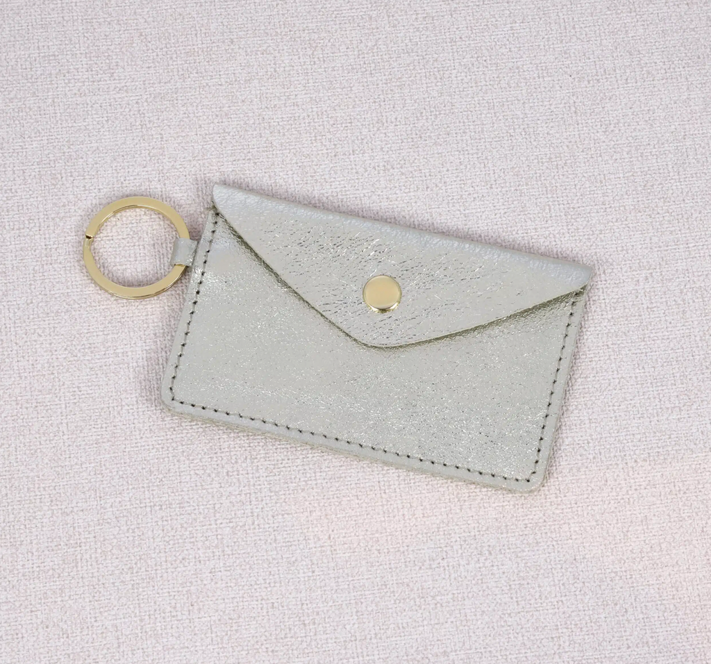 LES CLEIAS Porte-carte Enveloppe en cuir