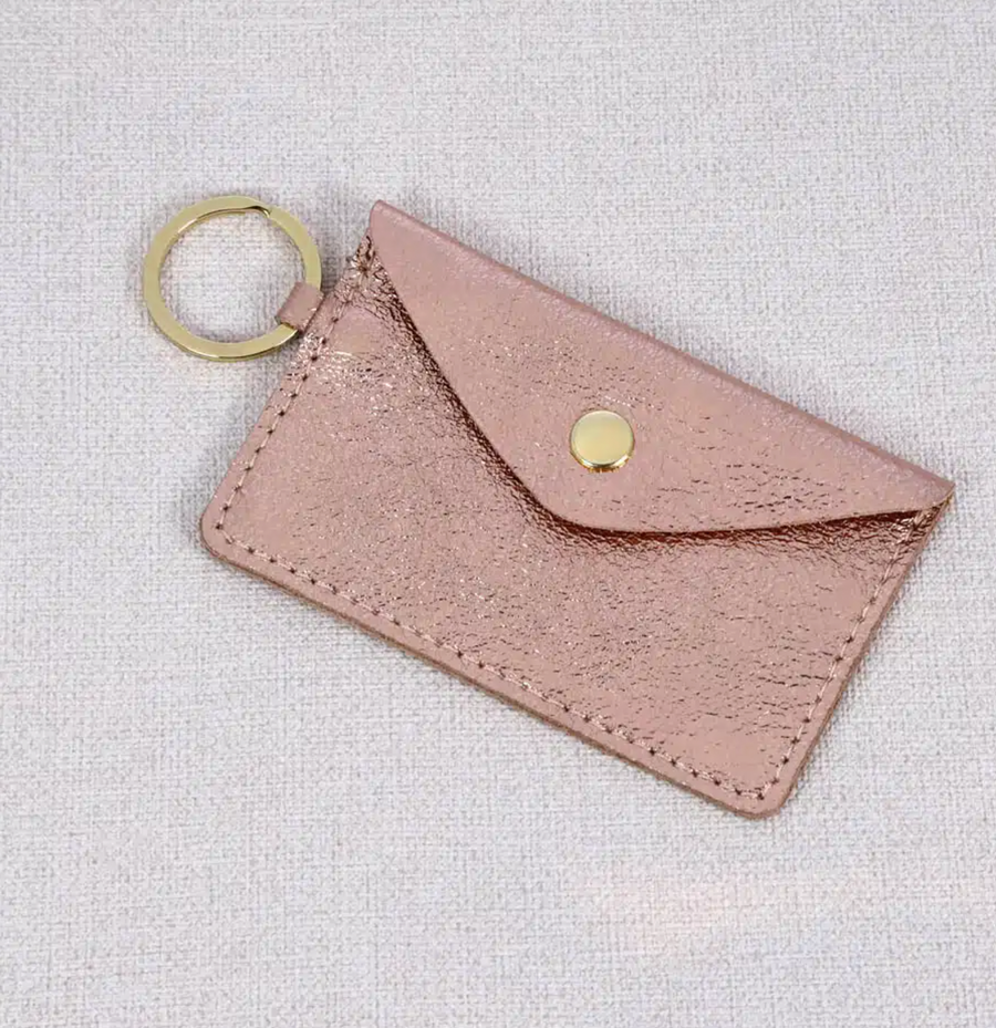 LES CLEIAS Porte-carte Enveloppe en cuir