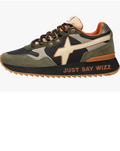 YAK-M. SUEDE/NYLON SOLE JUST MILITARE-BLACK