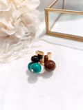 Bague Multi perles résine colorées