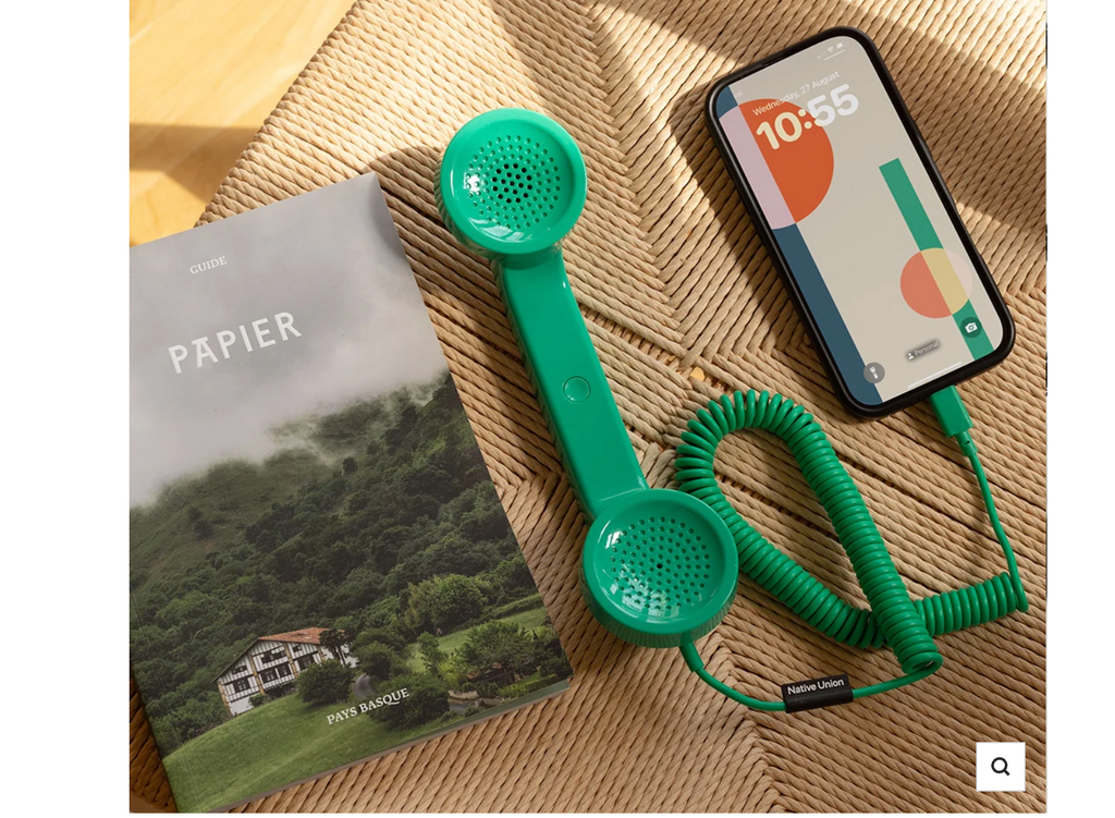 Pop Phone Native Union – Le combiné rétro ultra tendance ☎️