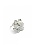 Bague fleur argenté