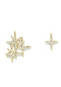 BOUCLES D'OREILLES ASY ÉTINCELLES STRASS