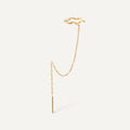 BOUCLE D'OREILLE HANOÏ Argent 925 doré à l'Or 18k