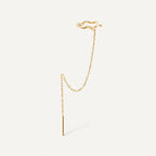 BOUCLE D'OREILLE HANOÏ Argent 925 doré à l'Or 18k