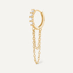 BOUCLE D'OREILLE ARCACHON Argent 925 doré à l'Or 18k