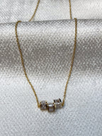 3 mini cocktail on chain