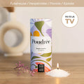 Poudrée : Bougie en perles de cire parfumées - FLORA - Lys Agrumé