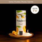 Poudrée : Bougie en perles de cire parfumées - Mirabelle