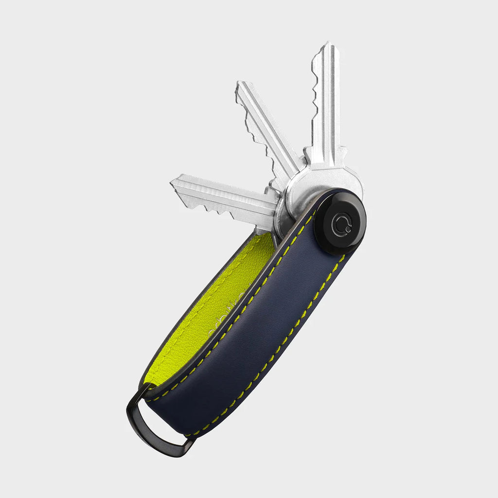Key Organizer Classic Matte Leather Cyber
