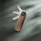 Key Organizer Classic Matte Leather Mocha