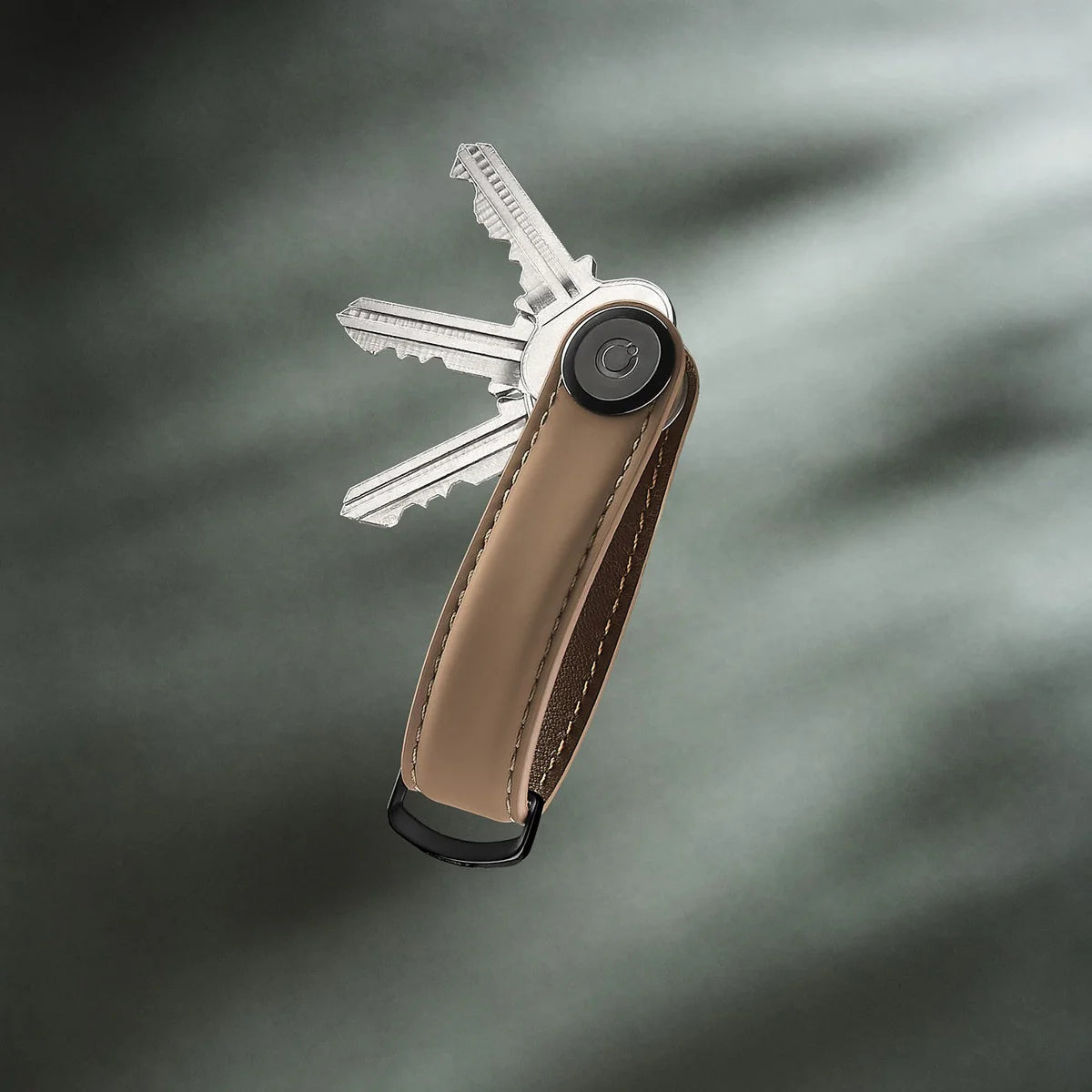 Key Organizer Classic Matte Leather Mocha