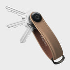Key Organizer Classic Matte Leather Mocha