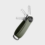 Key Organizer Pro Saffiano Olive