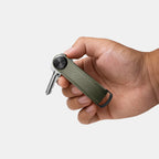Key Organizer Pro Saffiano Olive