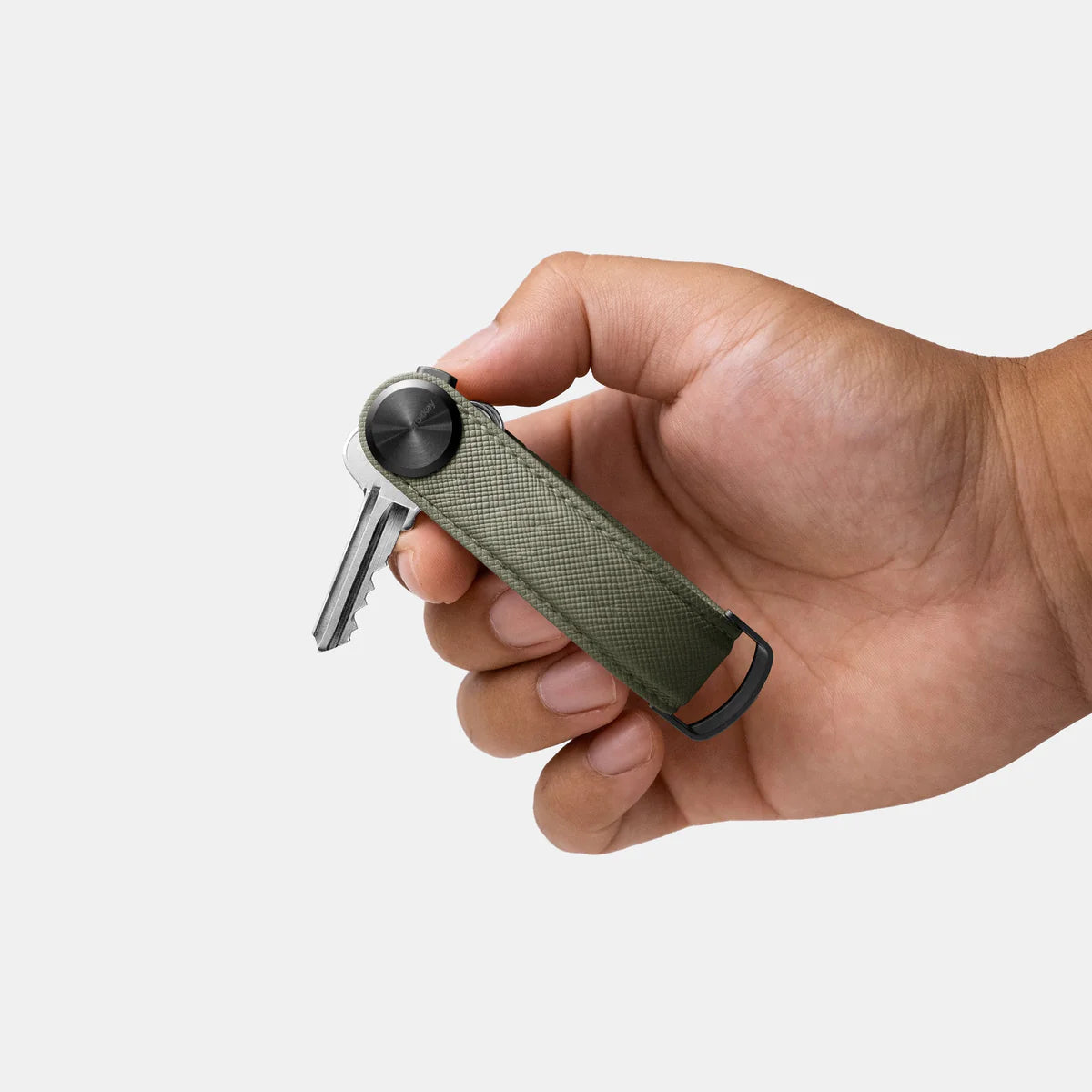 Key Organizer Pro Saffiano Olive