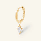 BOUCLE D'OREILLE POSITANO Argent 925 doré à l'Or 18k