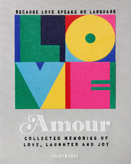 Album Photo Brodé AMOUR