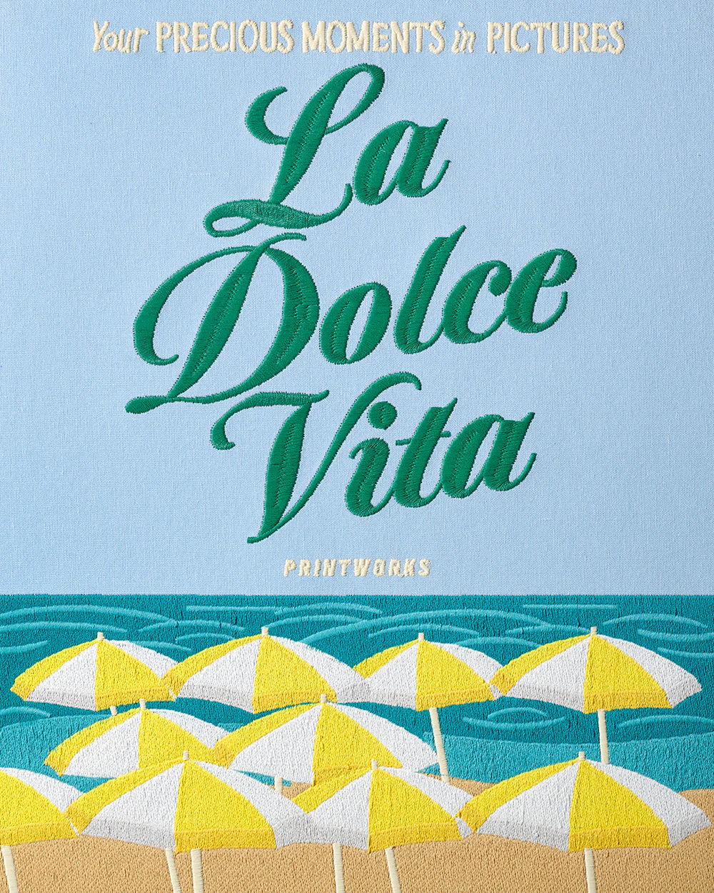 Album Photo Brodé La Dolce Vita