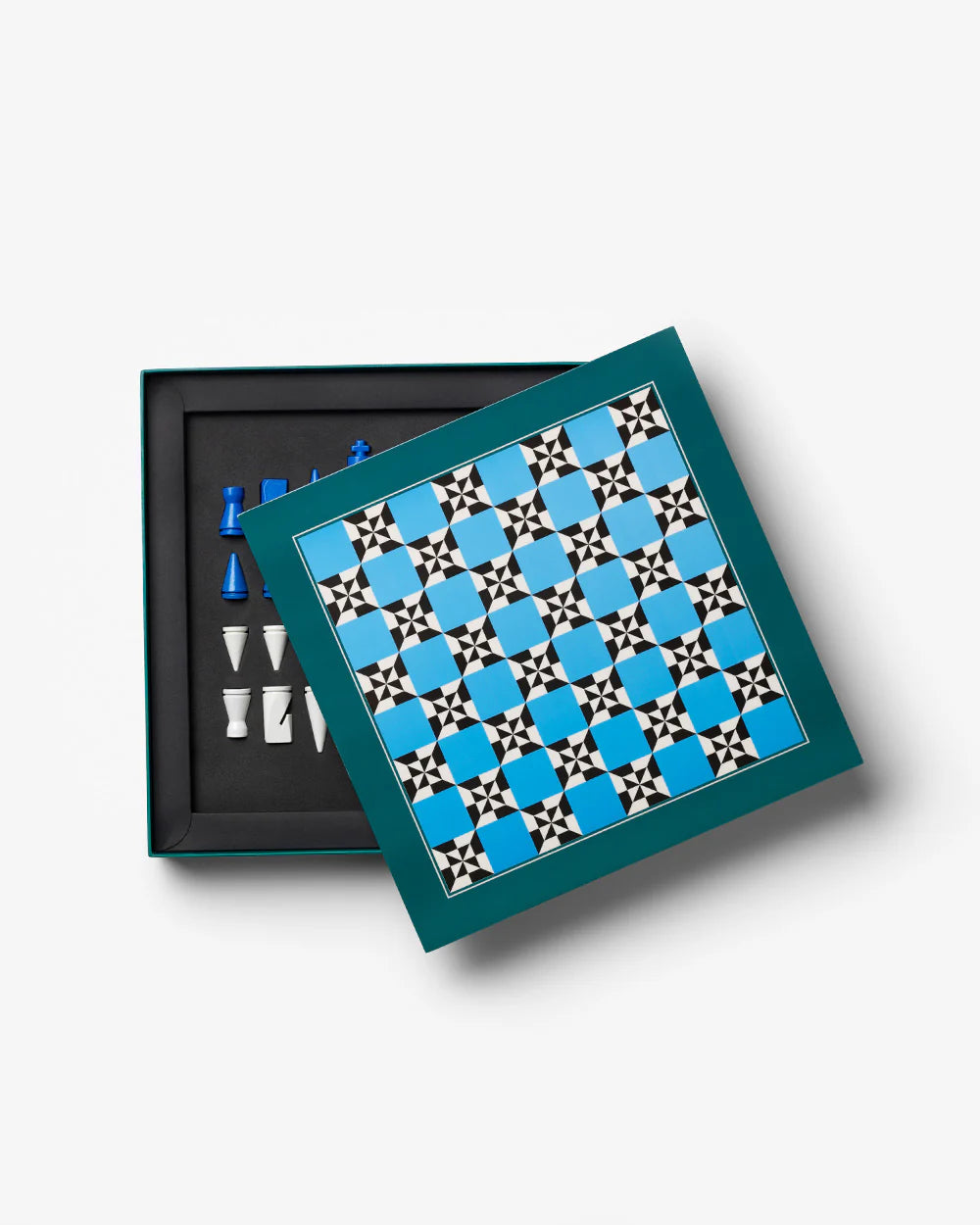 Jeu d'échecs laqué POSEIDON