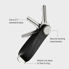 Key Organizer Lite Active Jet Black