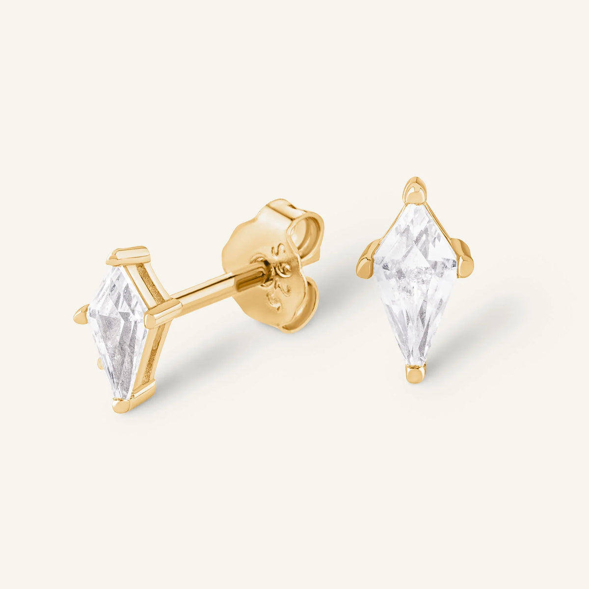 BOUCLE D'OREILLE TAORMINA Argent 925 doré à l'Or 18k