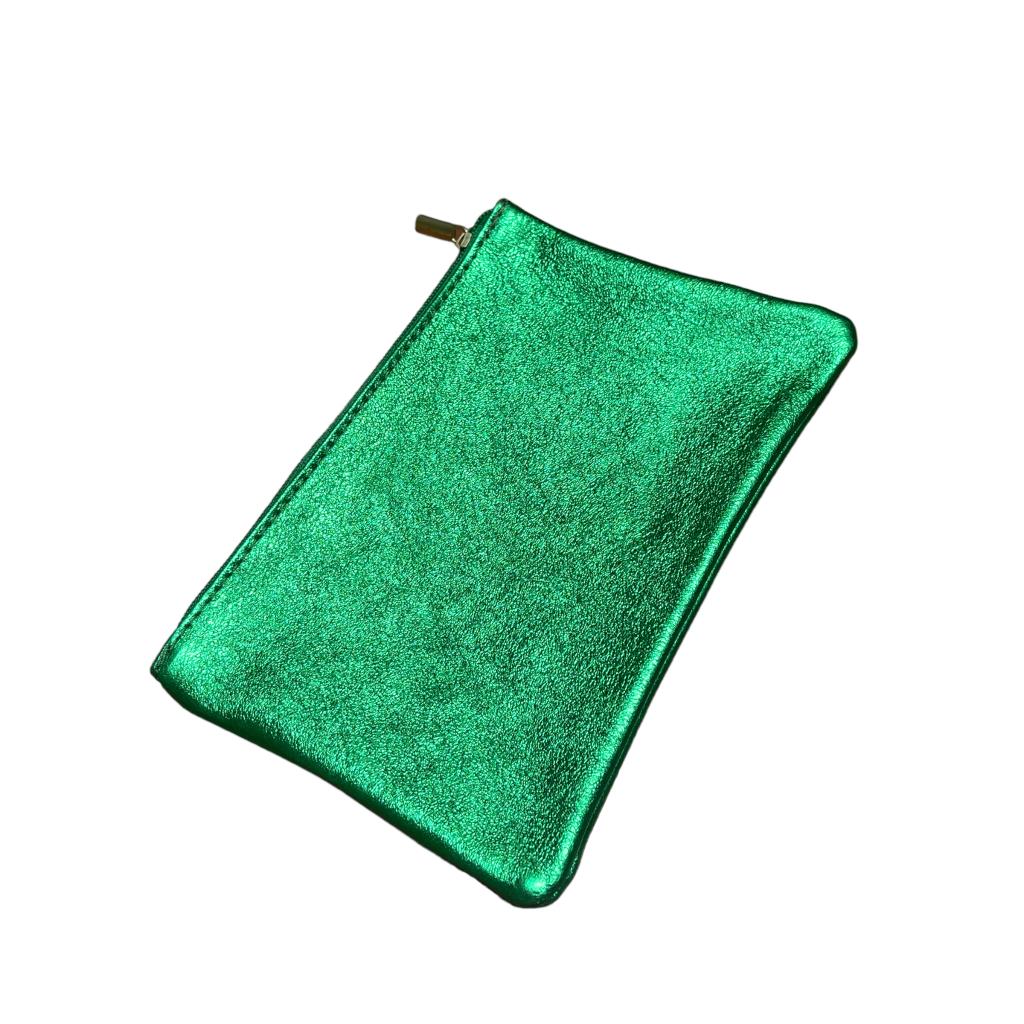 Pochette cuir métallisé GM