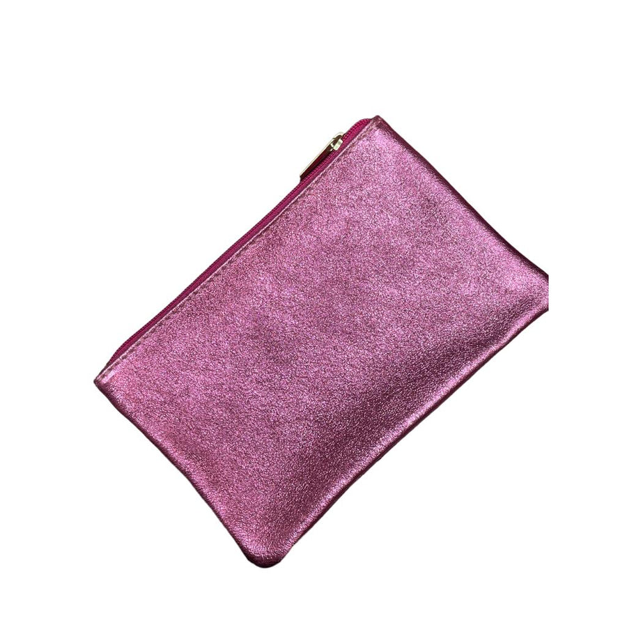 Pochette cuir métallisé GM