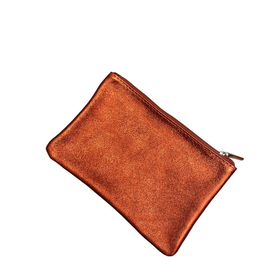 Pochette cuir métallisé GM