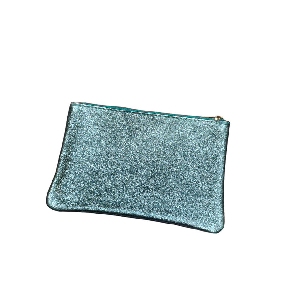 Pochette cuir métallisé GM