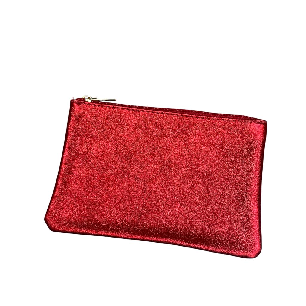 Pochette cuir métallisé GM