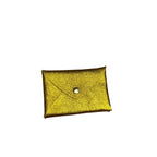 Porte carte ORIGAMI Cuir irisé
